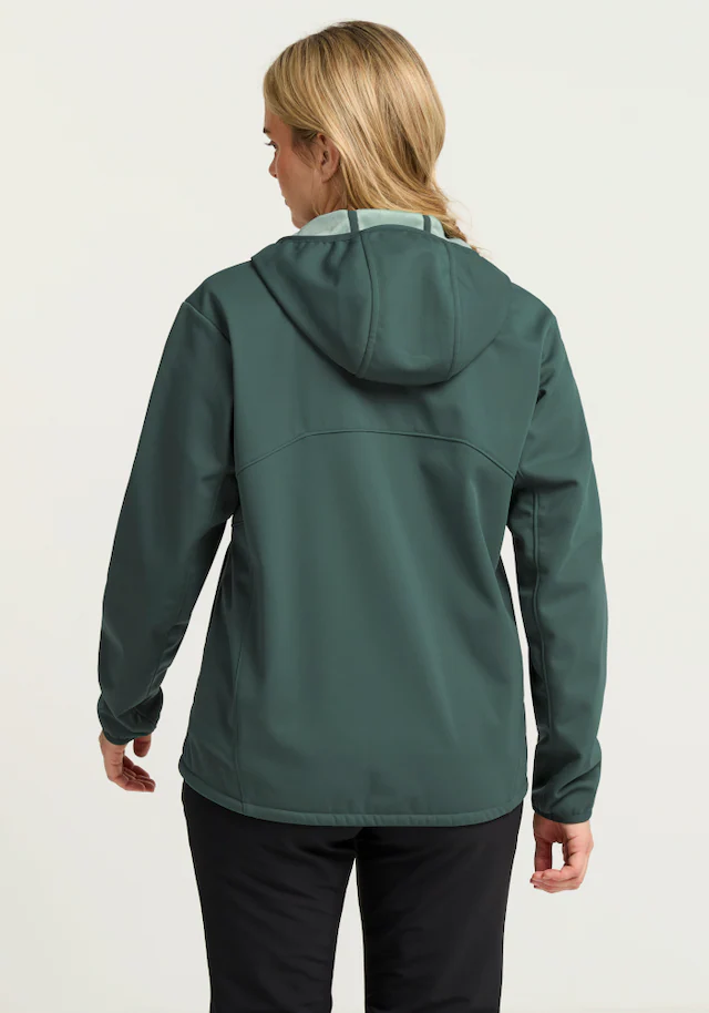 Jack Wolfskin Softshelljacke »WINDHAIN 2 HOODY W« wasserabweisend, windabweisend, wärmeisolierend