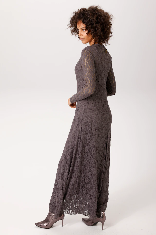 Aniston CASUAL Maxikleid aus zarter, elastischer Spitze - NEUE KOLLEKTION