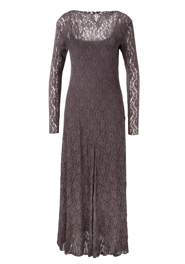 Aniston CASUAL Maxikleid aus zarter, elastischer Spitze - NEUE KOLLEKTION
