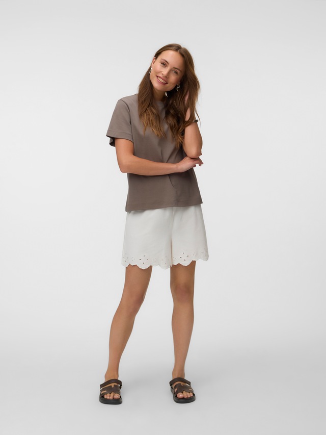 Vero Moda Shorts »VMLOUISE HW SHORTS« Baumwolle, regular fit