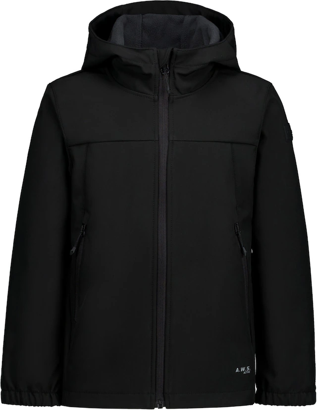 Icepeak Softshelljacke »ICEPEAK KONAN JR« mit Kapuze Reißverschlusstaschen, atmungsaktiv, winddicht, wasserabweisend