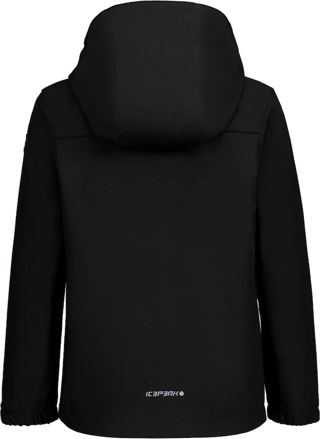 Icepeak Softshelljacke »ICEPEAK KONAN JR« mit Kapuze Reißverschlusstaschen, atmungsaktiv, winddicht, wasserabweisend