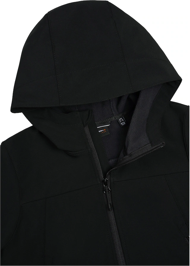 Icepeak Softshelljacke »ICEPEAK KONAN JR« mit Kapuze Reißverschlusstaschen, atmungsaktiv, winddicht, wasserabweisend