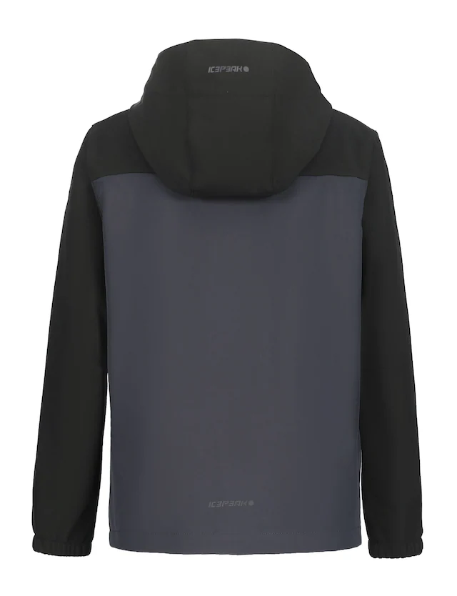Icepeak Softshelljacke »ICEPEAK KONAN JR« mit Kapuze Reißverschlusstaschen, atmungsaktiv, winddicht, wasserabweisend
