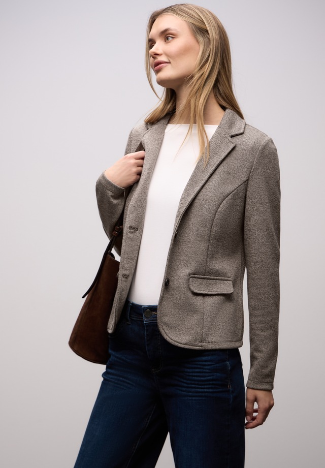 STREET ONE Kurzblazer mit Reverskragen