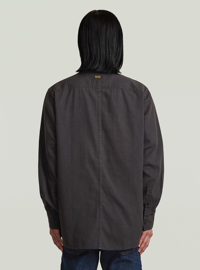 G-STAR Langarmshirt »Panelled Pocket Regular Shirt«