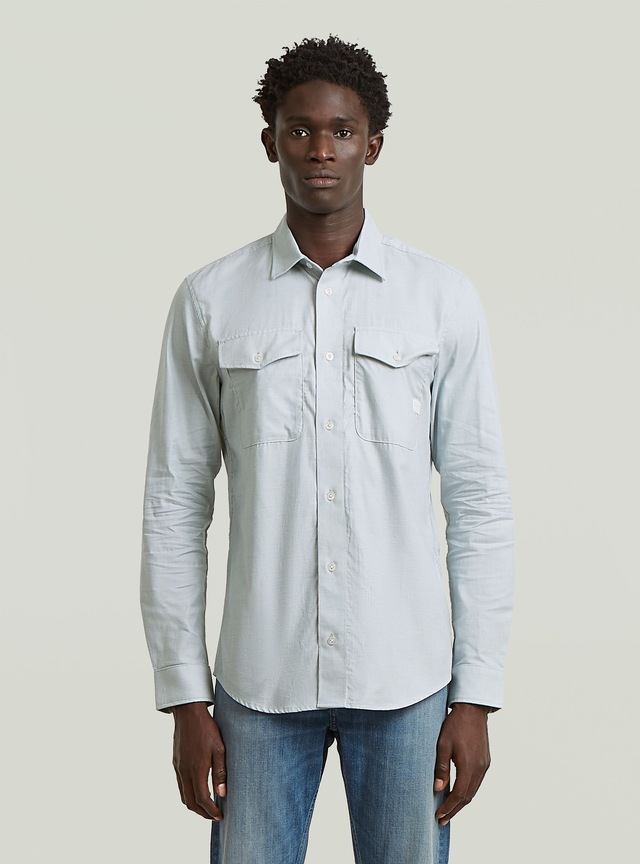 G-STAR Langarmshirt »Marine Slim Hemd«