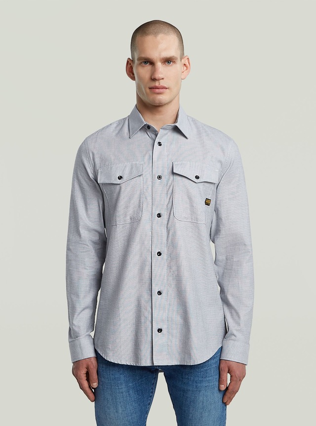 G-STAR Langarmshirt »Marine Slim Hemd«