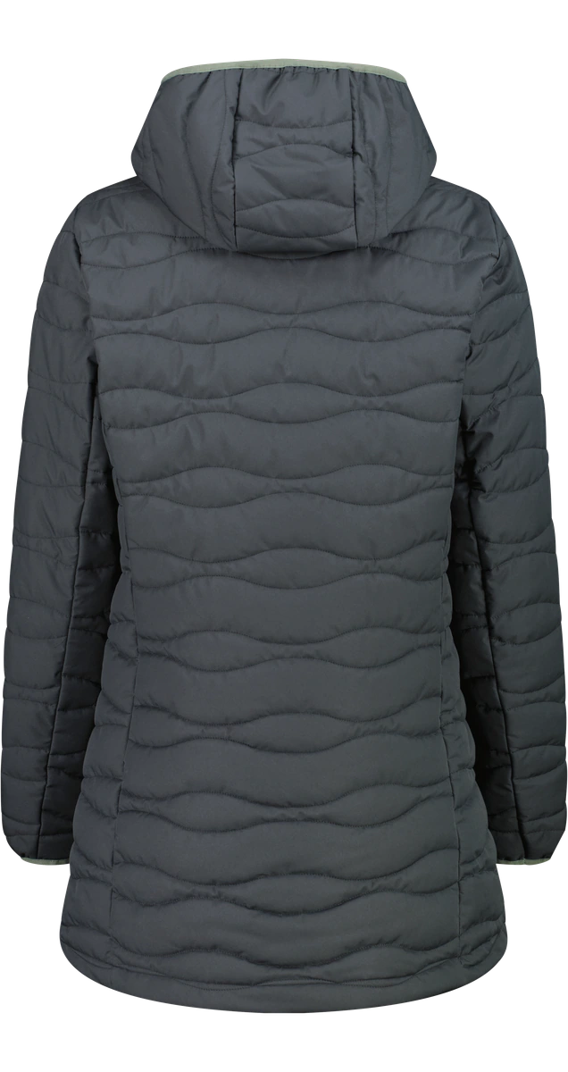 CMP Steppmantel »WOMAN PARKA FIX HOOD« mit Kapuze, aus Polyester
