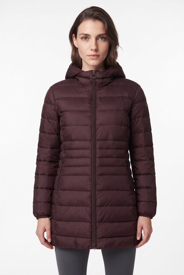 CMP Steppmantel »WOMAN PARKA ZIP HOOD« mit abnehmbarer Kapuze, sportlicher Stil, aus Nylon und Polyester