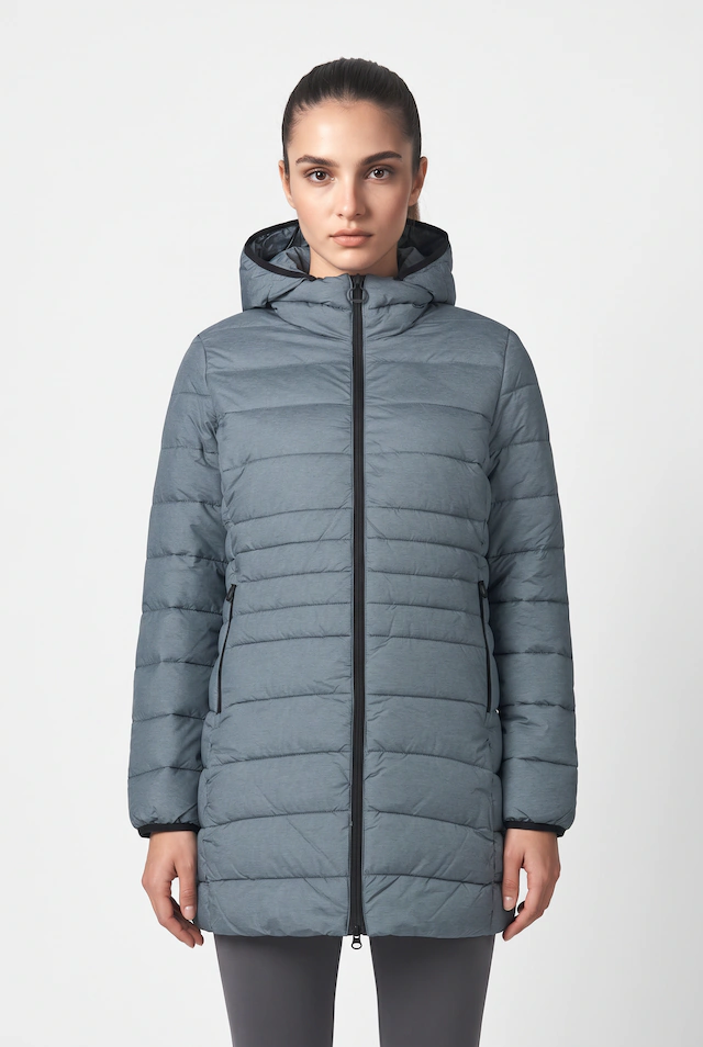 CMP Steppmantel »WOMAN PARKA ZIP HOOD« mit abnehmbarer Kapuze, sportlicher Stil, aus Nylon und Polyester