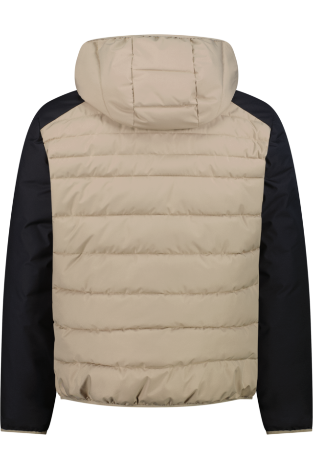 CMP Steppjacke »MAN JACKET SNAPS HOOD« mit Kapuze Clima Protect®, Sorona® Flock, wasserabweisend