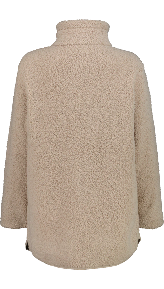 CMP Fleecejacke »WOMAN LONG JACKET« lange Jackenform, aus Polyester, auch in großen Größen