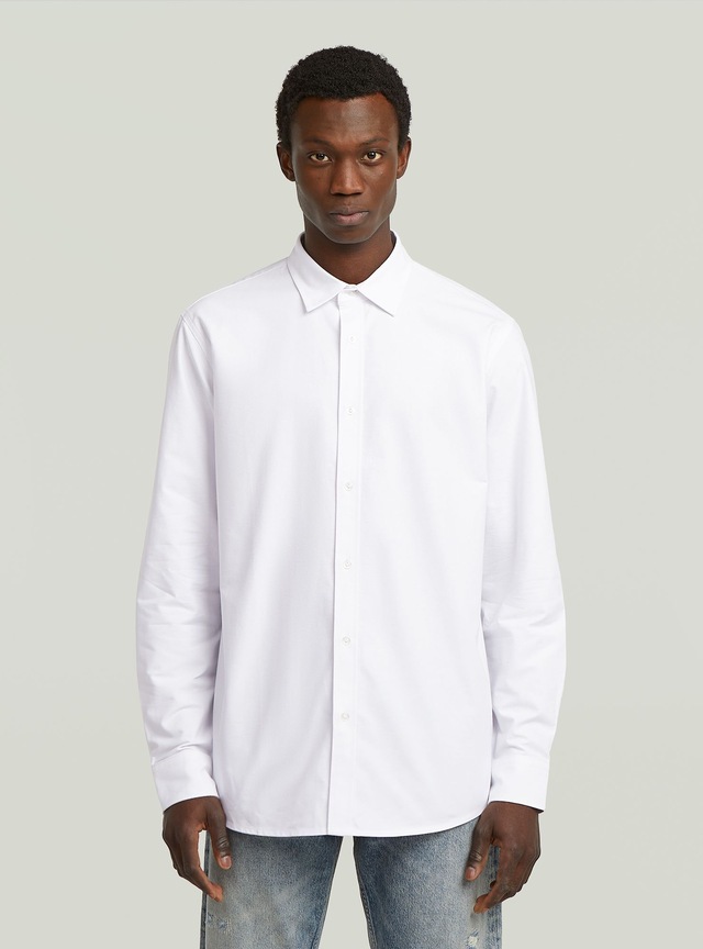 G-STAR Langarmshirt »Clean Regular Hemd«