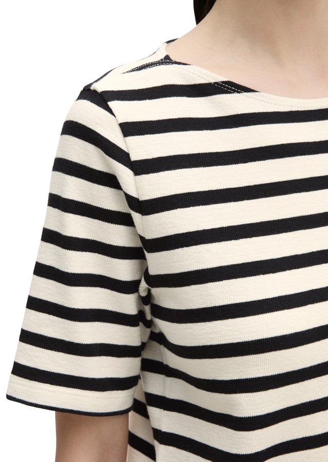 Marc O'Polo T-Shirt straight aus weichem Jersey, geringelt