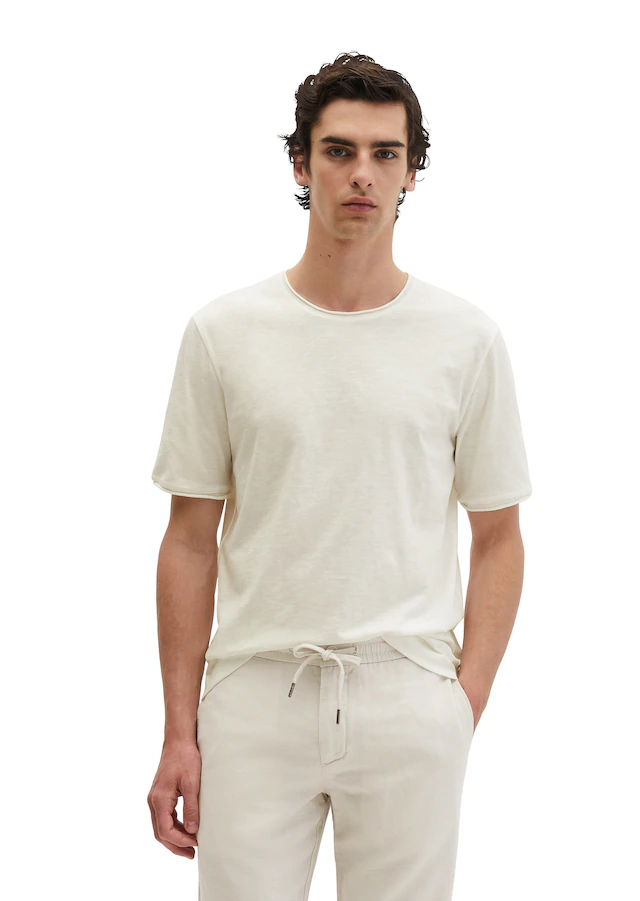 Marc O'Polo T-Shirt regular aus weichem Slub-Jerse
