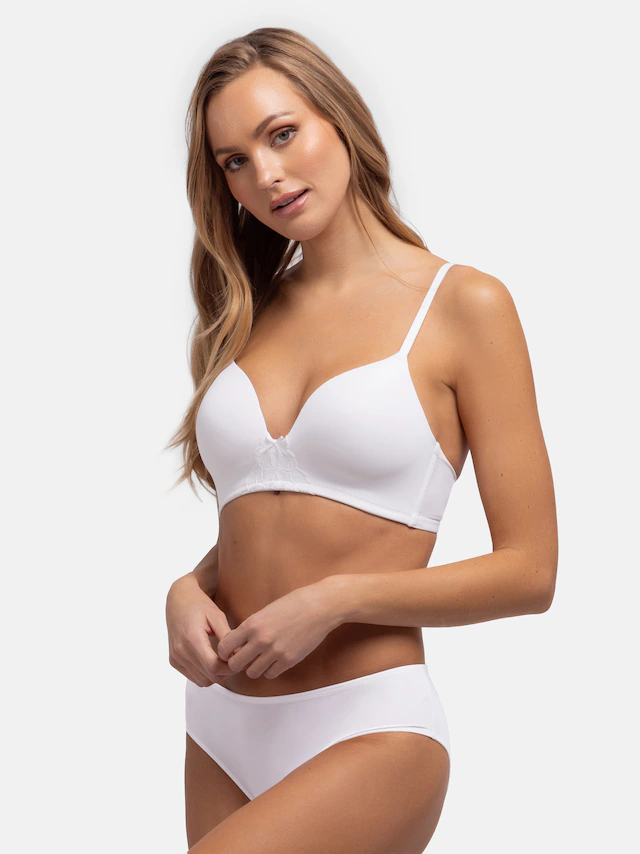 Dorina Push-up-BH »MICHELLE« weicher Stoff, modernes Design