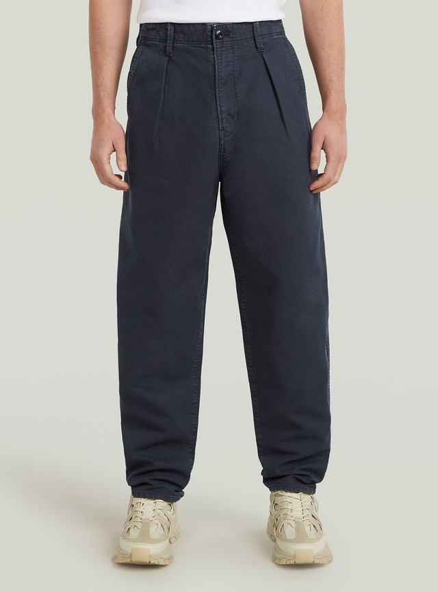 G-STAR Chinohose »Pleated Chino Relaxed Tapered«