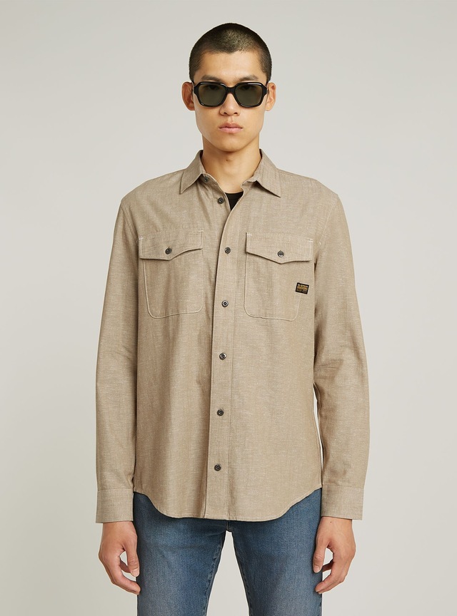 G-STAR Langarmshirt »Marine Slim Hemd«