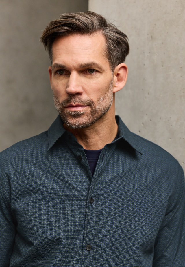 STREET ONE MEN Karohemd aus reiner Baumwolle