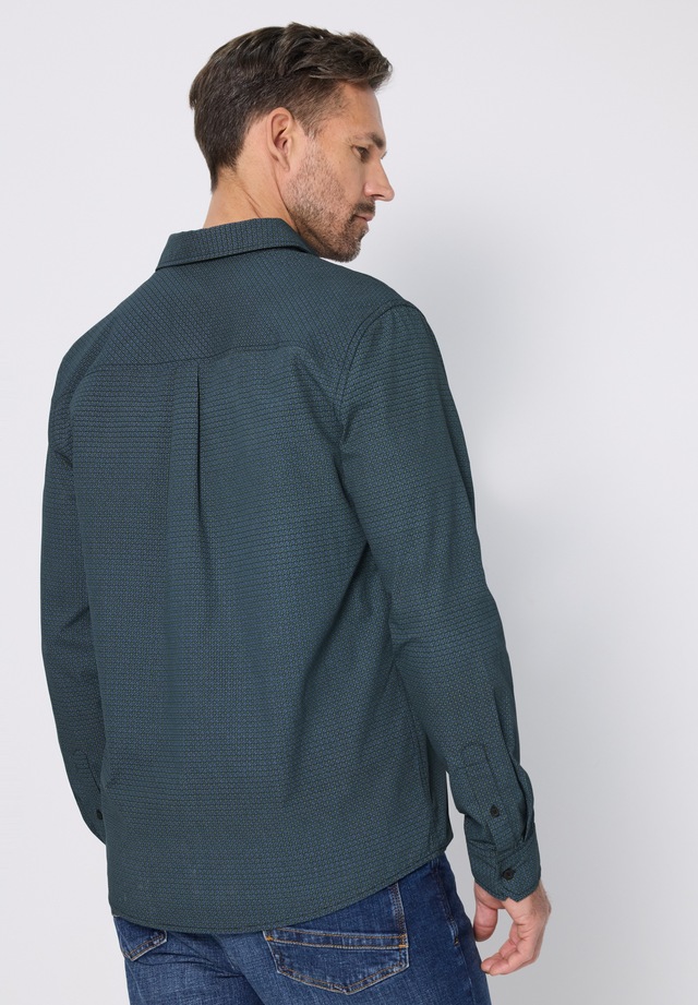 STREET ONE MEN Karohemd aus reiner Baumwolle