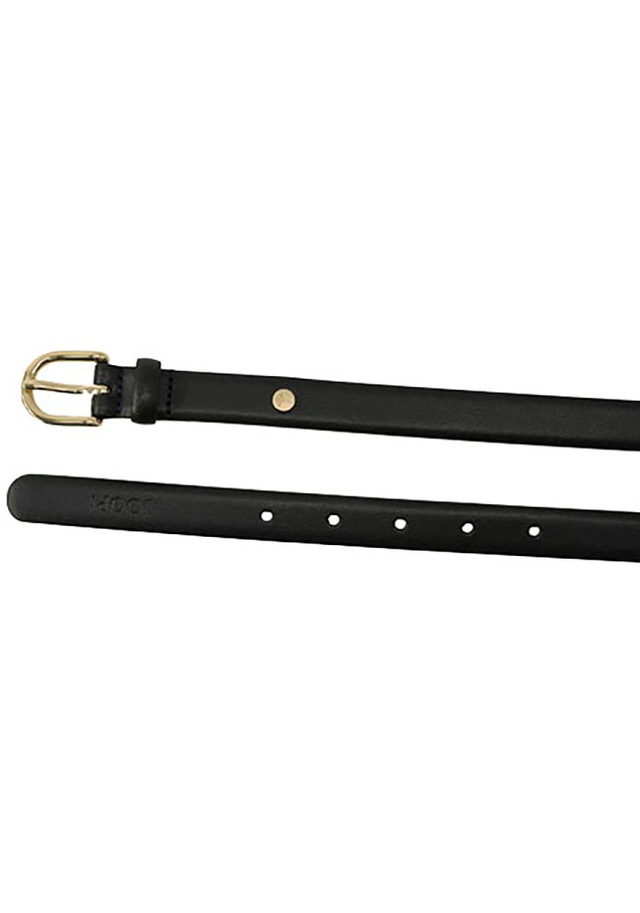JOOP! Ledergürtel Breite 2 cm, mit Gold-Schließe und Logo-Plakette