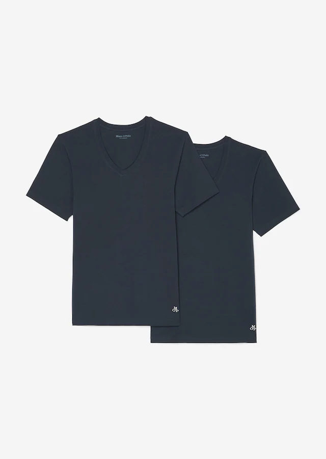 Marc O'Polo Unterziehshirt »Essentials« mit V-Ausschnitt und kurzem Arm
