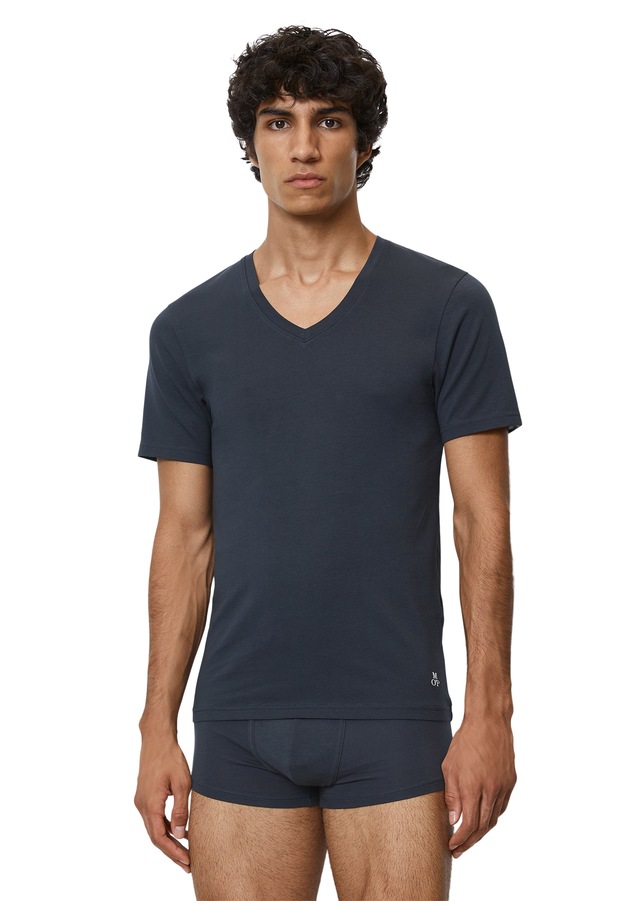 Marc O'Polo Unterziehshirt »Essentials« mit V-Ausschnitt und kurzem Arm