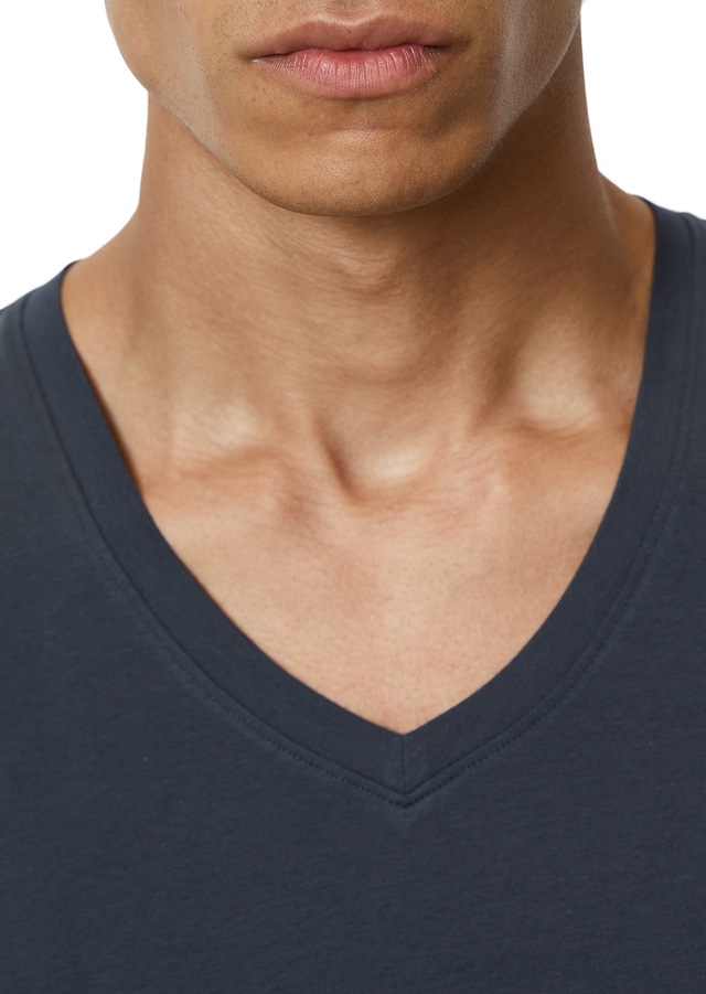 Marc O'Polo Unterziehshirt »Essentials« mit V-Ausschnitt und kurzem Arm