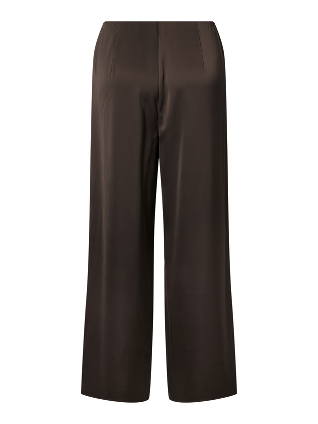 Y.A.S Anzughose »YASPELLA HW WIDE PANTS S. NOOS« mit Stretch, glänzend