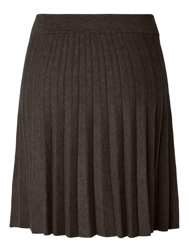 Y.A.S Strickrock »YASELENA HW PLEATED SKIRT S. NOOS« Viskosemischung