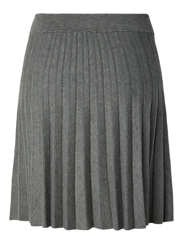 Y.A.S Strickrock »YASELENA HW PLEATED SKIRT S. NOOS« Viskosemischung