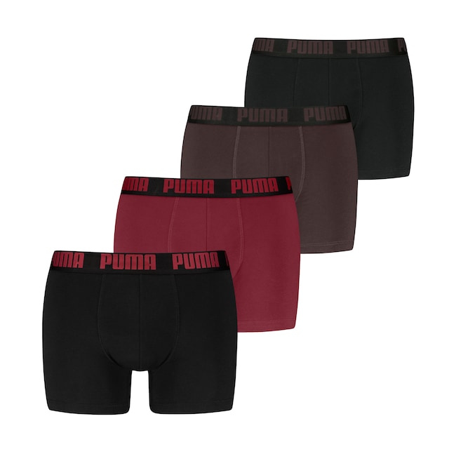PUMA Boxershorts »PUMA MEN EVERYDAY BASIC BOXER« 4er Pack,