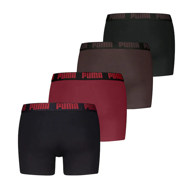 PUMA Boxershorts »PUMA MEN EVERYDAY BASIC BOXER« 4er Pack,