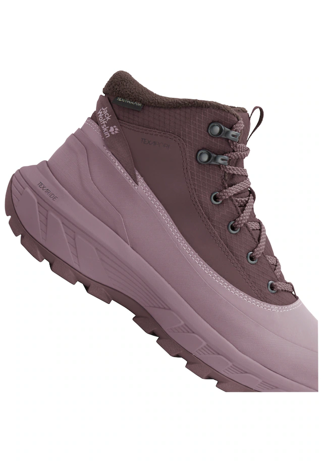 Jack Wolfskin Outdoorwinterstiefel »WILD QUEST TEXAPORE MID W« Winterboots, Winterstiefel, Snowboots, Winterschuhe, gefüttert