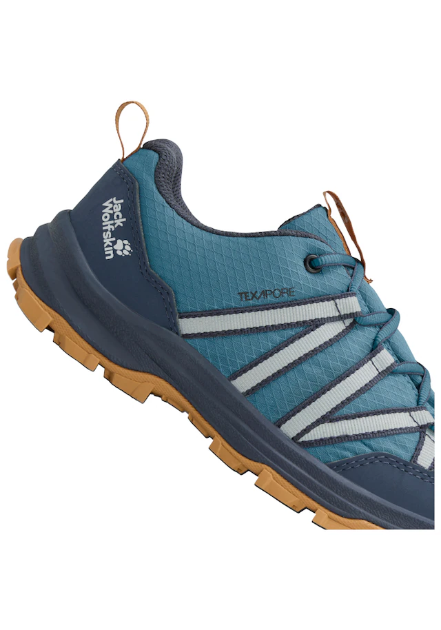 Jack Wolfskin Wanderschuh »WILD HIKE TEXAPORE LOW K« Outdoorschuh, Trekkingschuh, wasserdicht
