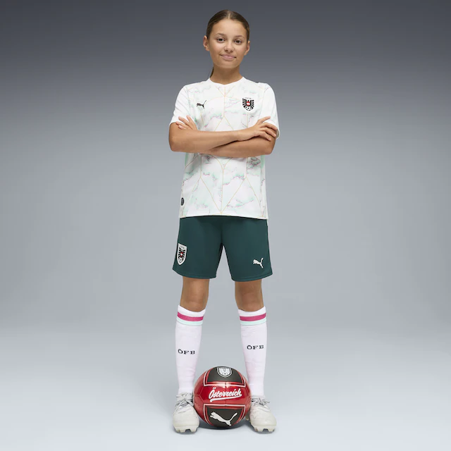 PUMA Sporthose »Österreich 2026 Shorts. Jugendliche«