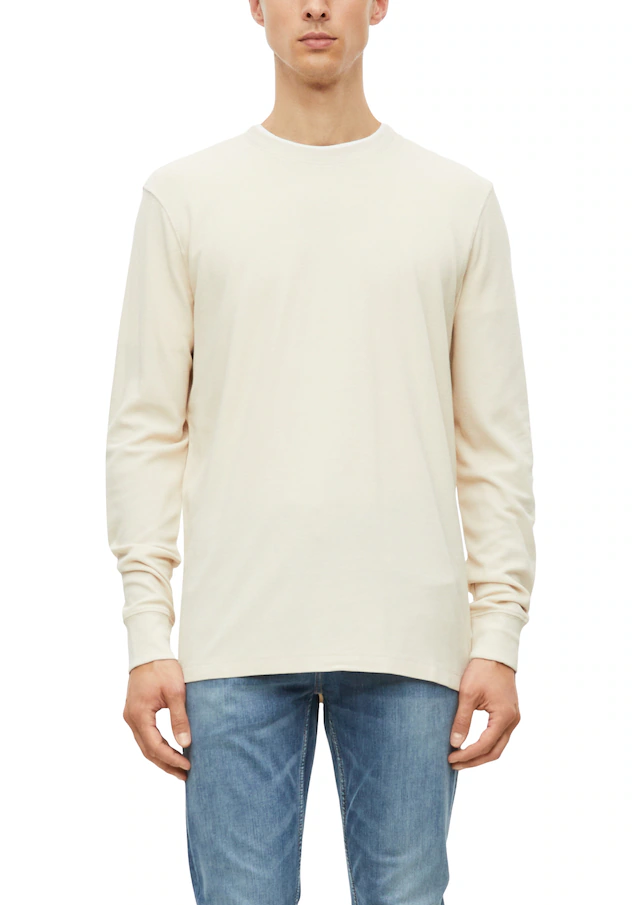 s.Oliver Langarmshirt mit Rundhalsausschnitt