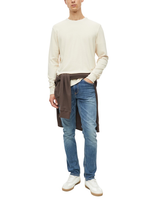 s.Oliver Langarmshirt mit Rundhalsausschnitt