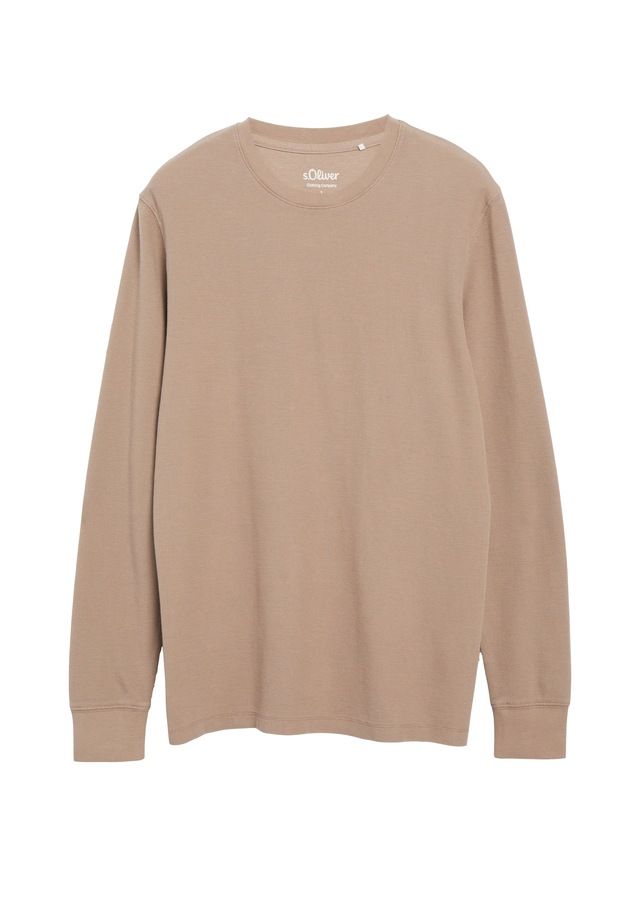 s.Oliver Langarmshirt mit Rundhalsausschnitt