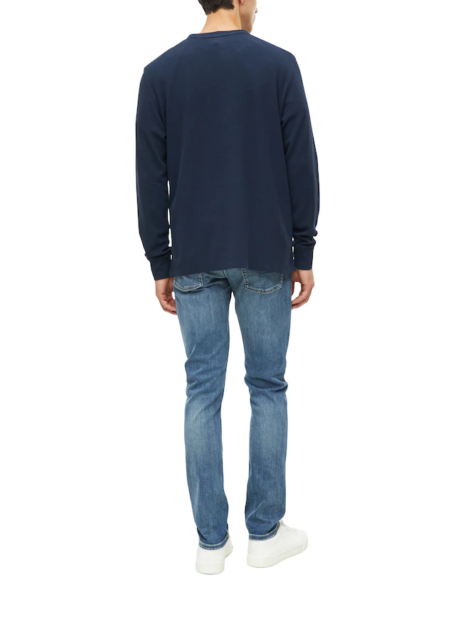 s.Oliver Langarmshirt mit Rundhalsausschnitt