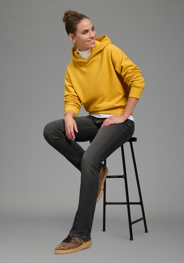 Arizona Gerade Jeans »mit Jeansgürteloptik« Straight-Fit, gerader Beinverlauf, normale Leibhöhe