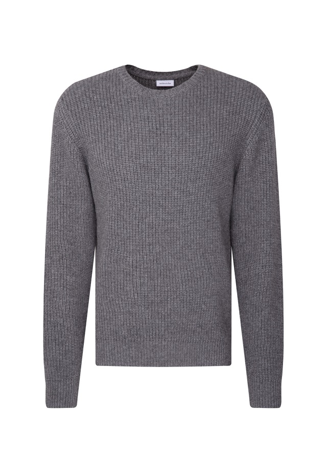 seidensticker Strickpullover »Schwarze Rose« 1/1 Rundhals Uni
