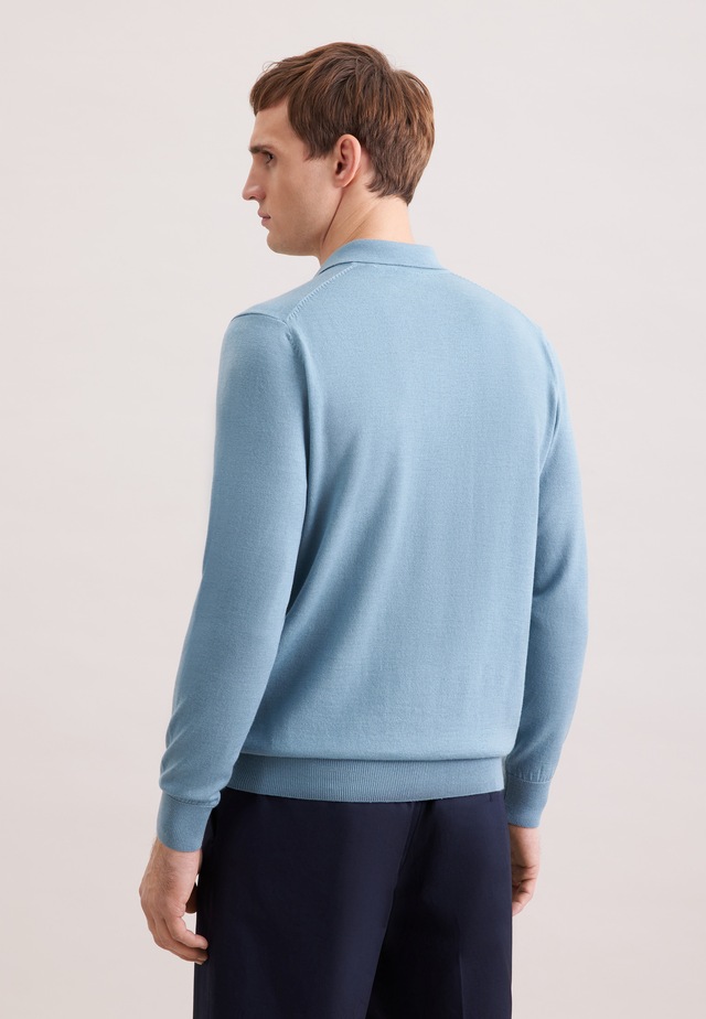 seidensticker Strickpullover »Schwarze Rose« 1/1 Kragen Uni
