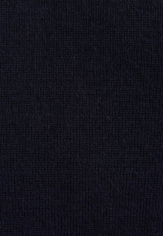 seidensticker Strickpullover »Schwarze Rose« 1/1 Kragen Uni