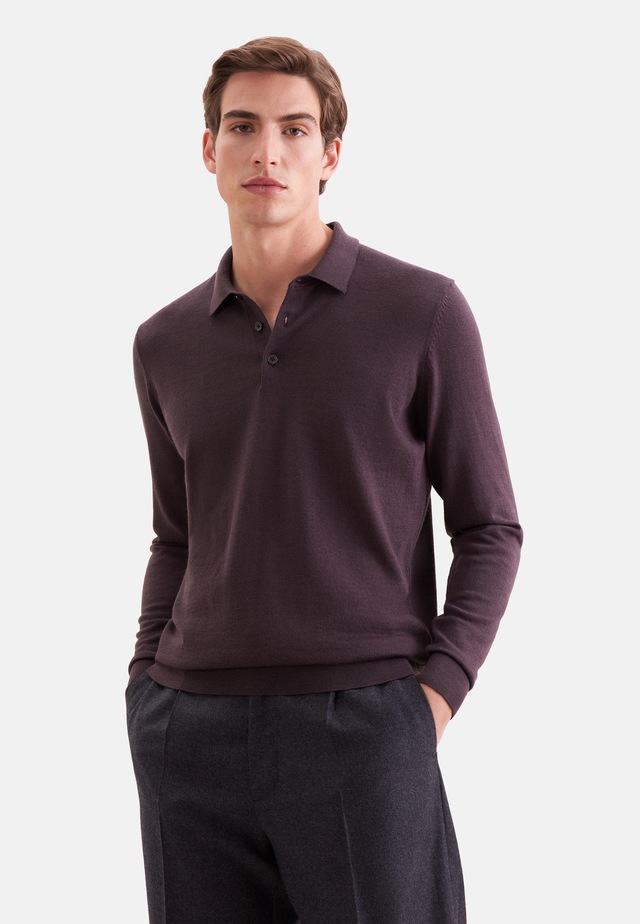seidensticker Strickpullover »Schwarze Rose« 1/1 Kragen Uni