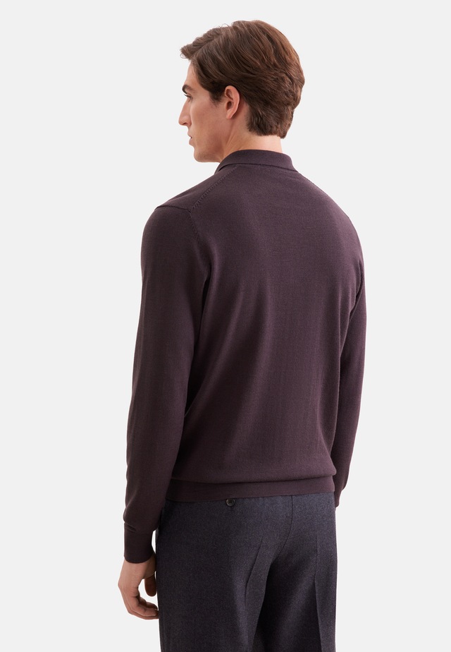 seidensticker Strickpullover »Schwarze Rose« 1/1 Kragen Uni