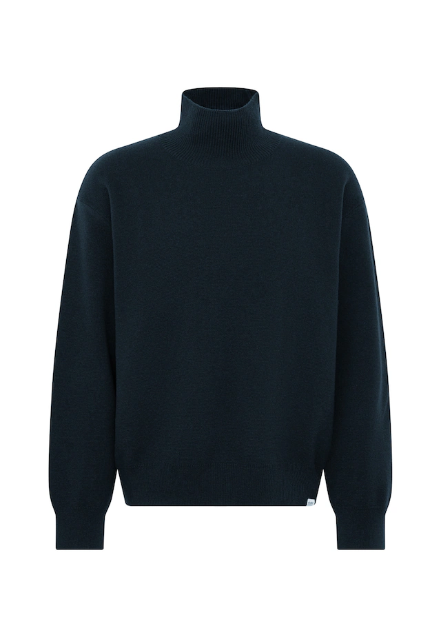 studio seidensticker Strickpullover 1/1 Stehkragen Uni