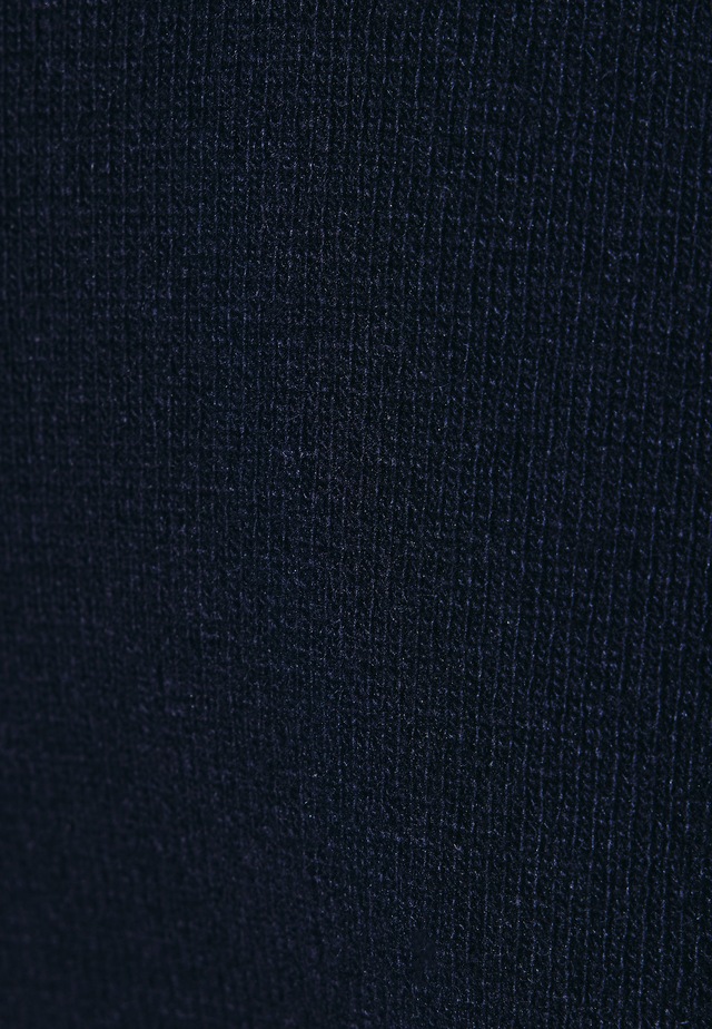 studio seidensticker Strickpullover 1/1 Stehkragen Uni