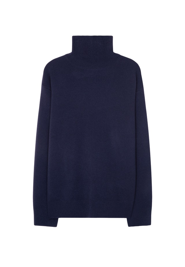 studio seidensticker Strickpullover 1/1 Stehkragen Uni